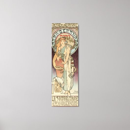 Frans  Theater Poster Canvas Afdruk (Voorkant)