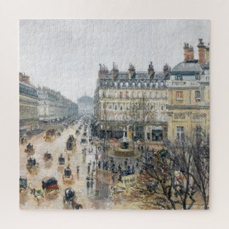 Frans Theaterplein Parijs (1898) Camille Pissarro Legpuzzel