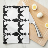 Frans thema Fleur de Lis Kitchen Towels Theedoek (Quarter Fold)