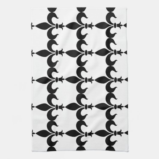 Frans thema Fleur de Lis Kitchen Towels Theedoek (Verticaal)