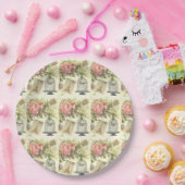 Frans thema  Paris paper Borden Papieren Bordje (Feest)