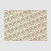 Frans thema  Paris Tissue Paper Tissuepapier (Voorkant)