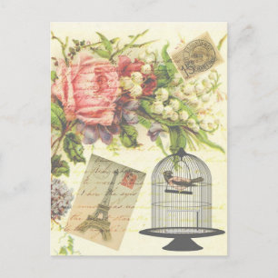 Frans Theme  Paris Briefkaart