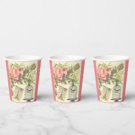 Frans Theme  Paris Paper cup Papieren Bekers