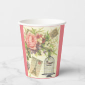 Frans Theme Paris Paper cup Papieren Bekers (Voorkant)