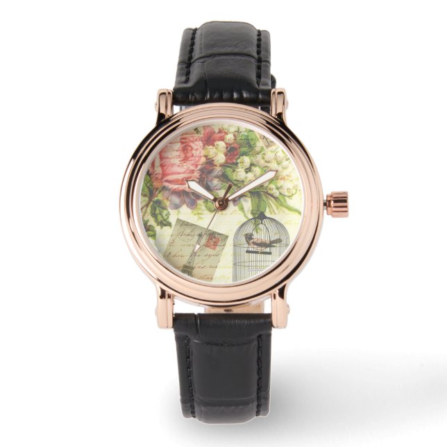 Frans Theme  Paris Watch Horloge (Voorkant)