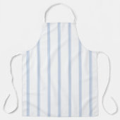  Frans Ticking Stripe Patroon Blauw Schort (Voorkant)