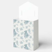 Frans Toile Beer en Bunny Baby shower Bedankdoosjes (Geopend)