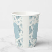 Frans Toile Beer en Bunny Baby shower Papieren Bekers (Links)