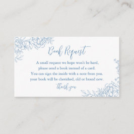 FRANS TOILE Blauw Baby Boek Aanvraag Invoegen Informatiekaartje