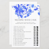 Frans Toile Bloem Bruiloft Schoenenspel Bruidsfees (Voorkant / Achterkant)