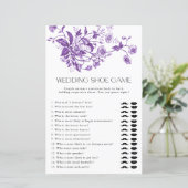 Frans Toile Floral Bruiloft Schoen Spel Bruids Spe (Staand voorkant)