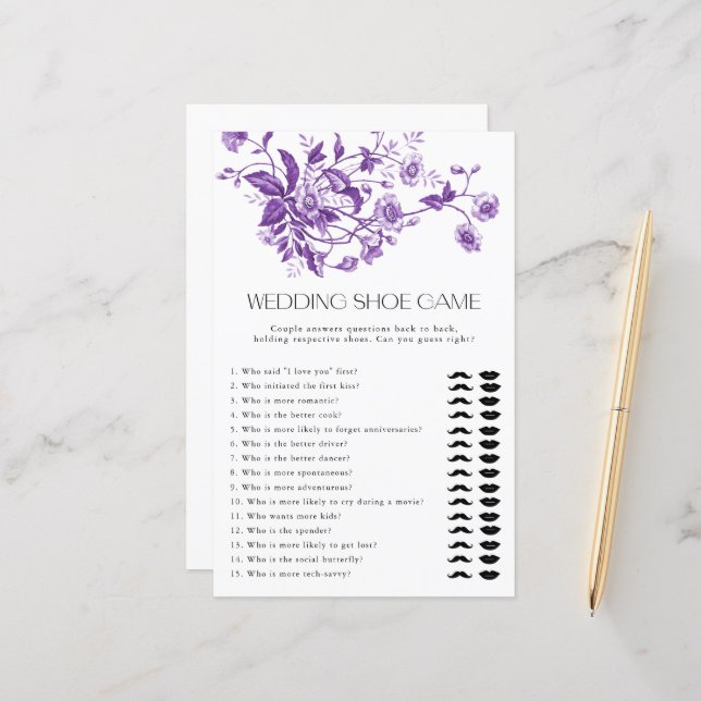 Frans Toile Floral Bruiloft Schoen Spel Bruids Spe (Voorkant / Achterkant in situ)