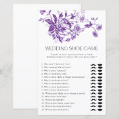 Frans Toile Floral Bruiloft Schoen Spel Bruids Spe (Voorkant / Achterkant)