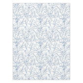  Frans Toile Floral Dainty Blauw & Wit Tafelkleed (Voorkant)