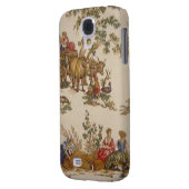  Frans Toile Hoesje iPhone 3G/3GS (Achterkant Links)