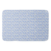 Frans Toile Style Blue en White Badmat (Voorkant)