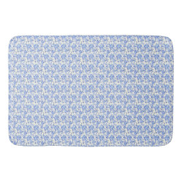 Frans Toile Style Blue en White Badmat