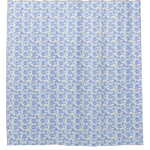 Frans Toile Style Blue en White