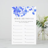 Frans toilet bloemig waar gingen ze heen bruids sp (Staand voorkant)