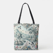 Frans  toilet tote bag (Achterkant)