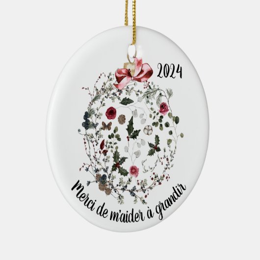  Frans Tree Ornament voor docenten (Rechts)