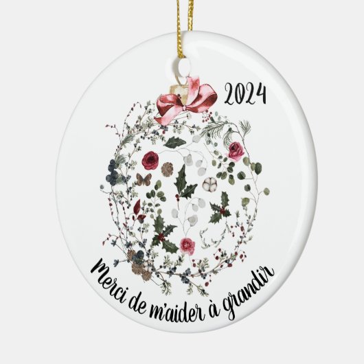  Frans Tree Ornament voor docenten (Links)