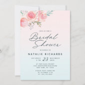 Frans Tuin Bloemen Pioen Bruiloft Vrijgezellenfees Kaart (Voorkant)