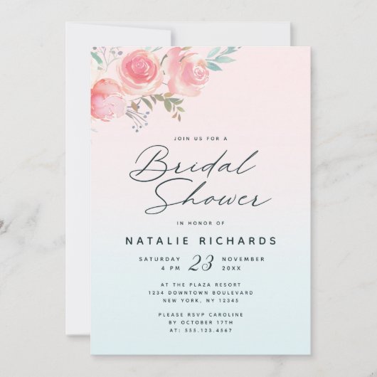 Frans Tuin Bloemen Pioen Bruiloft Vrijgezellenfees Kaart (Voorkant)