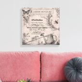  Frans Tuin uitgerekt canvas (Insitu (Woonkamer))