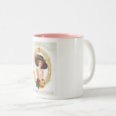 Frans Tweekleurige Koffiemok (Voorkant rechts)