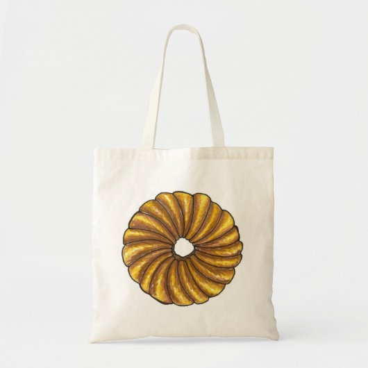 Frans Twist Donut Doughnut Breakfast Donuts Tas (Voorkant)