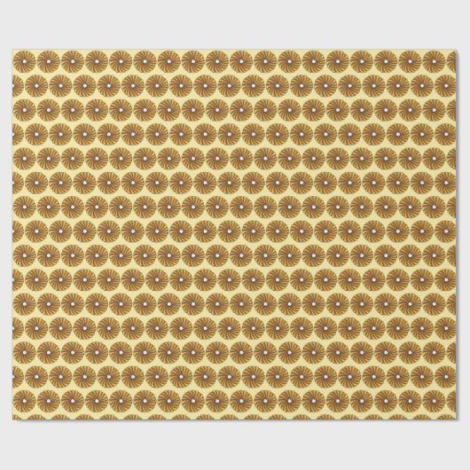 Frans Twist Donut Pastry Doughnut Breakfast Food Cadeaupapier (Vlak)