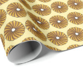 Frans Twist Donut Pastry Doughnut Breakfast Food Cadeaupapier (Rol Hoek)