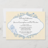 Frans Verloving of doucheuitnodiging Kaart (Voorkant)