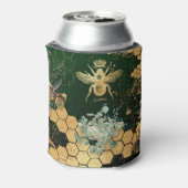 Frans, Victoriaans, bijen, floreel, goudfolie, bel Blikjeskoeler (Blikje Achterkant)
