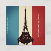 Frans Vierkante Visitekaartje (Voorkant)