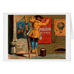 Frans Vintage Poster 1880 opnieuw ingesteld