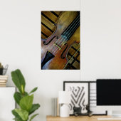 Frans Violin Poster (Thuiskantoor)