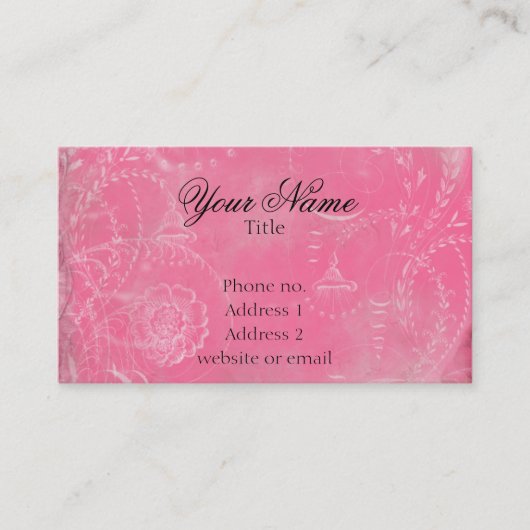  Frans Visitekaartje voor aangepaste kleuren toile (Voorkant)