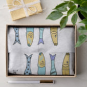 Frans vispapier tissuepapier (Geschenk)