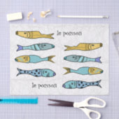 Frans vispapier tissuepapier (Craft)