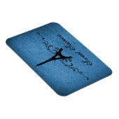 Frans Vlaams zoet 16 Magnet, blauw Magneet (Rechterzijde)