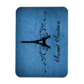 Frans Vlaams zoet 16 Magnet, blauw Magneet (Verticaal)