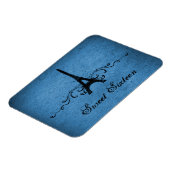 Frans Vlaams zoet 16 Magnet, blauw Magneet (Linkerzijde)