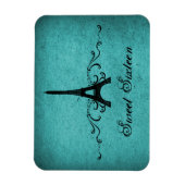  Frans Vlaams zoet 16 Magnet, Blauwgroen Magneet (Verticaal)