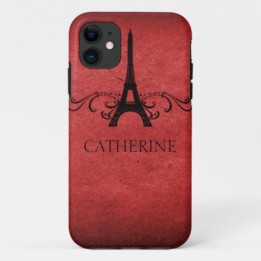Frans Vlaamse iPhone 5 Hoesje, rood Case-Mate iPhone Case (Achterkant)