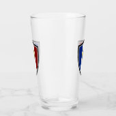 Frans vlagembleem glas (Rechts)