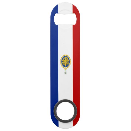 Frans vlagembleem speed flessenopener (Achterkant)