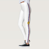 Frans vlagnationaal embleem leggings (Links)